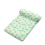 Lit pour Chien Rafraîchissant avec Coussin Auto-Rafraîchissant Confortable en Peluche Soutien Léger Portable