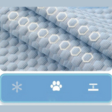 Tapis Refroidissant pour Animaux de Compagnie Doux Durable Refroidissement Direct
