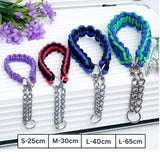 Collier pour Chien en Nylon Tissé Résistant