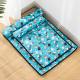 Tapis Pour Animaux de Compagnie Doux Amortissant Rafraîchissant Facile à Nettoyer Durable Pour Intérieur et Extérieur