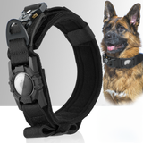 Collier pour Chien Résistant et Tactique avec Support pour Air Tag