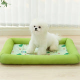 Tapis Refroidissant pour Animaux de Compagnie en Polyester Refroidissant, Facile à Nettoyer et Portable