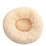 Fluffy™ | Lit Douillet en Forme de Donut pour Animaux de Compagnie
