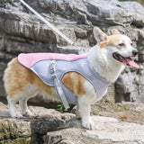 Gilet d'Été pour Chiens Respirant Réfléchissant avec Fermeture Rapide